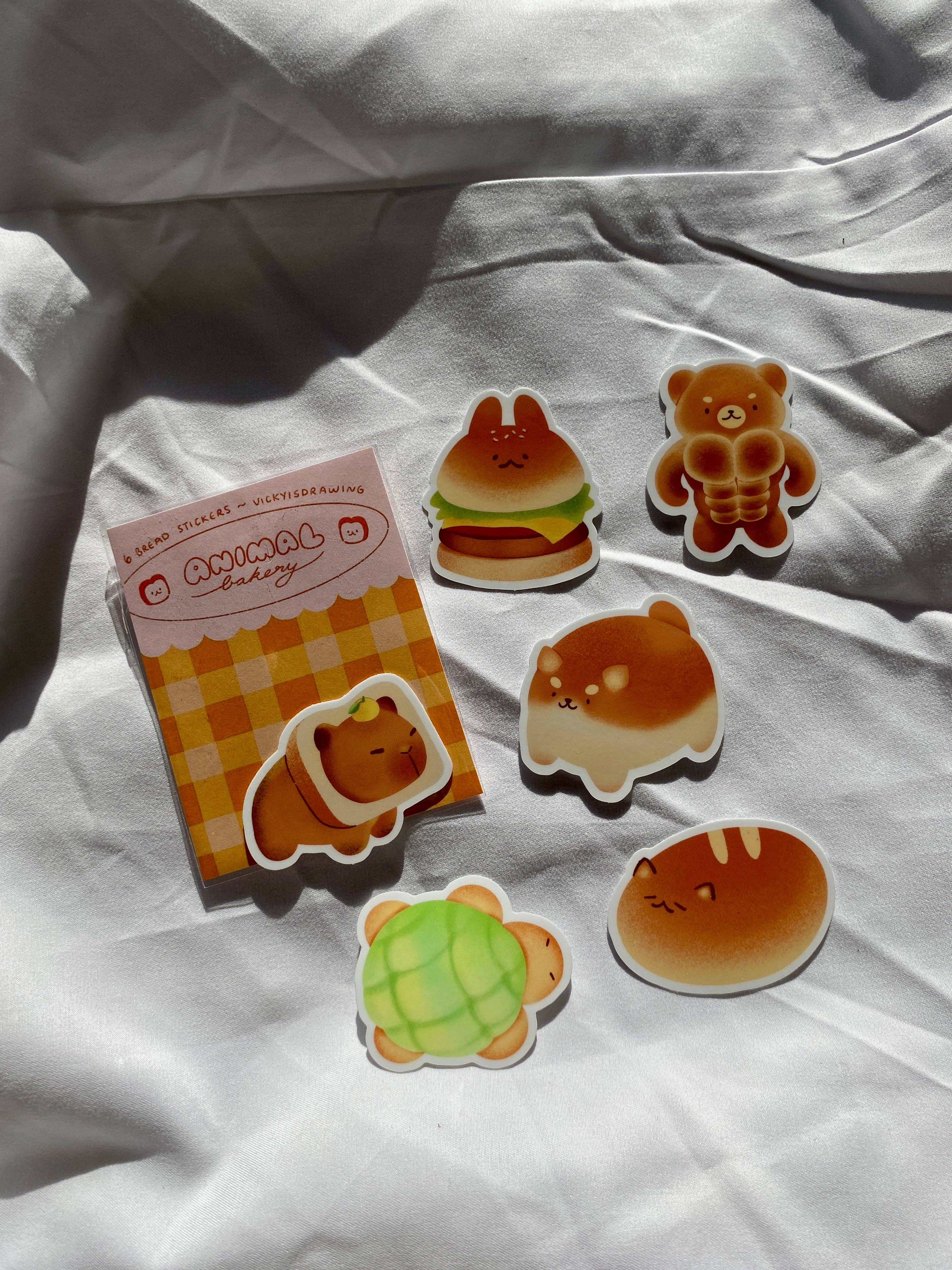 Animal Bakery Sticker Pack