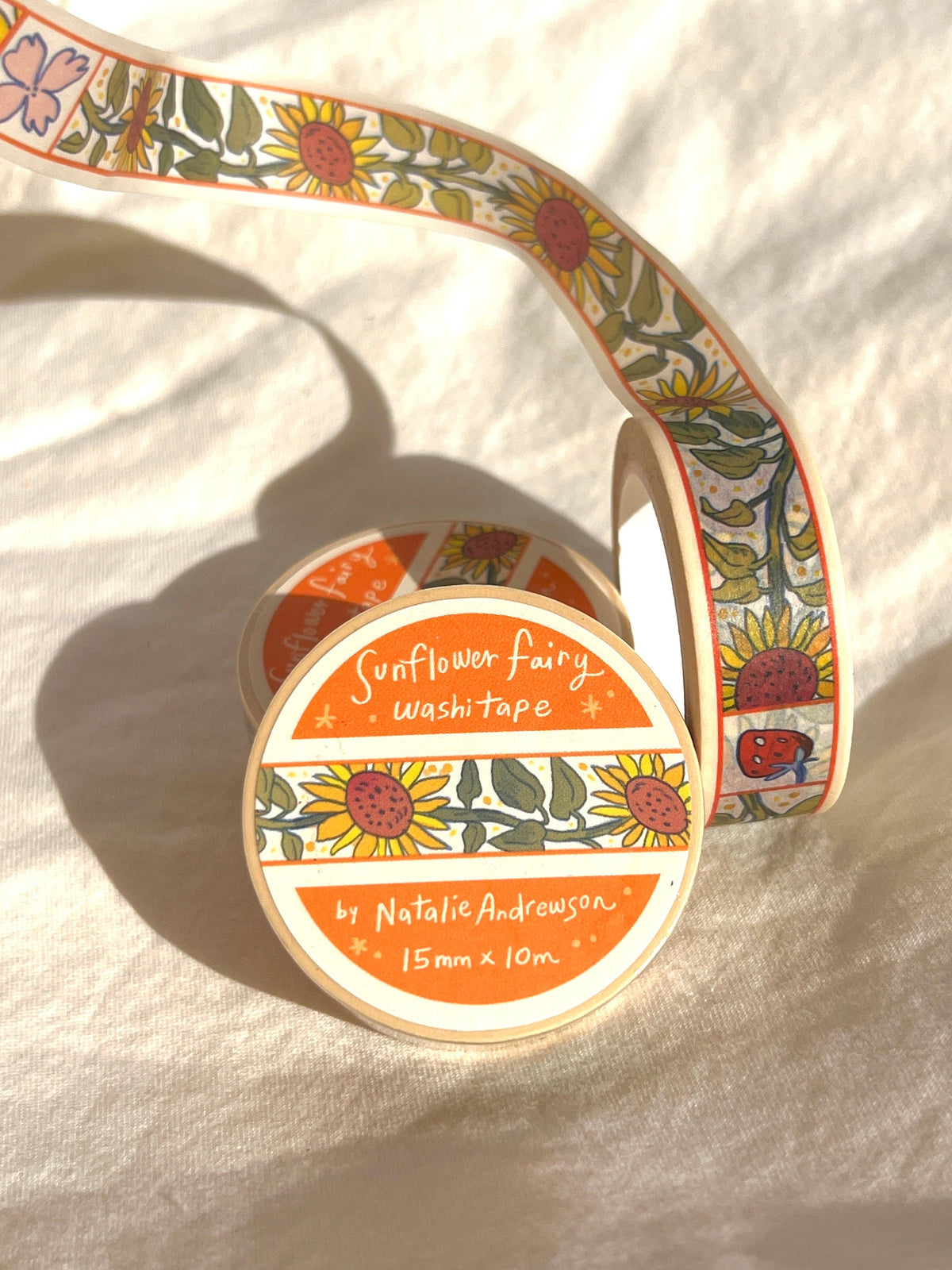 Washi Tape - Sunflower Fairy