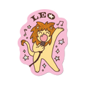 Leo Die-Cut Sticker