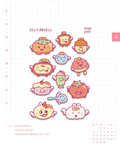 Silly Angel Clear Sticker Sheet
