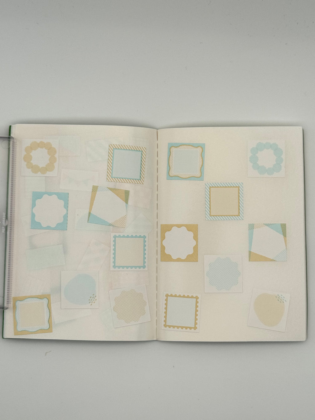 Beverly Baum Deco Labeler Roll Stickers - Cotton Blue