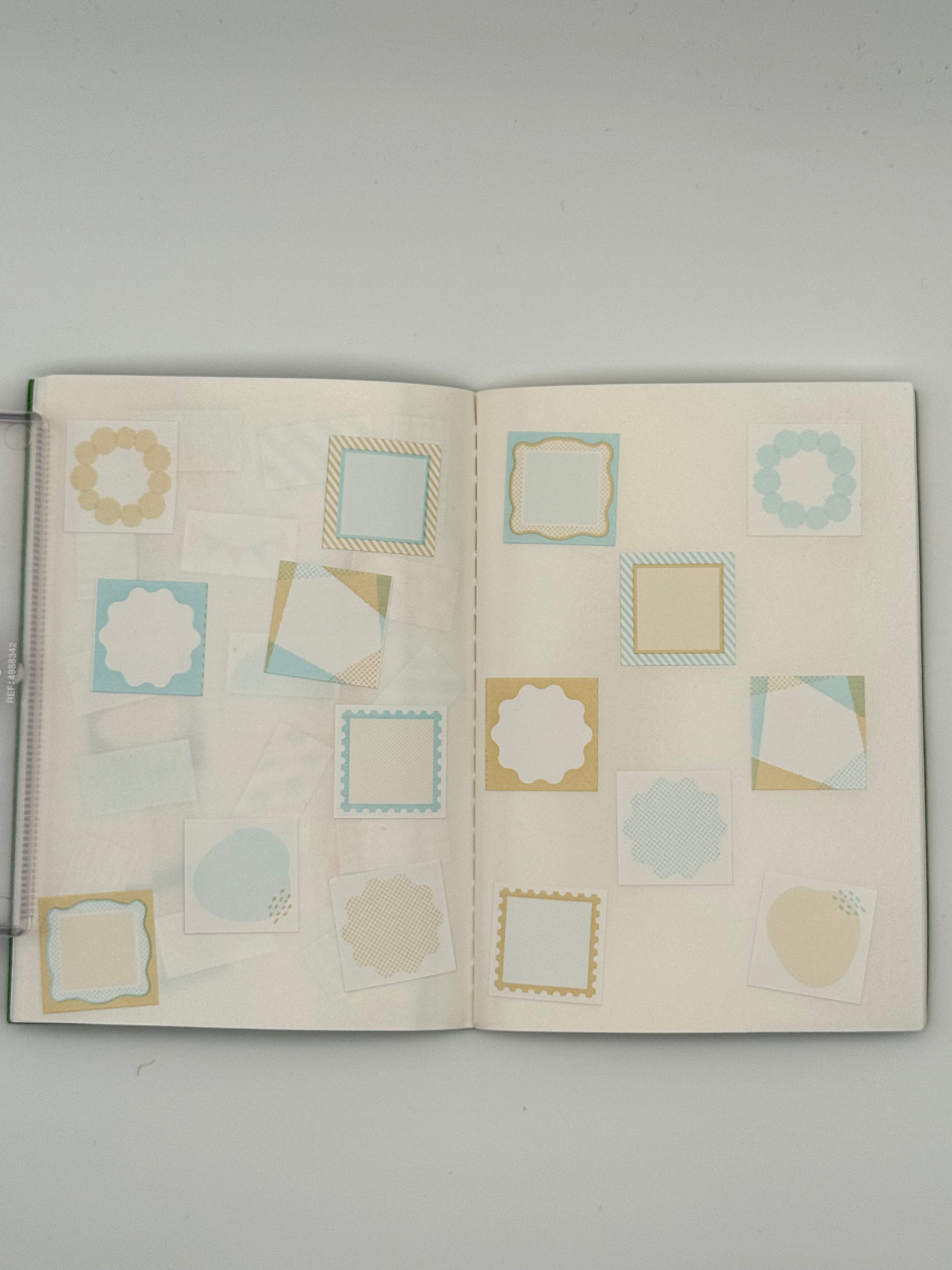 Beverly Baum Deco Labeler Roll Stickers - Cotton Blue
