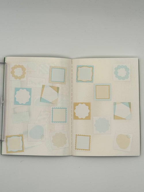 Beverly Baum Deco Labeler Roll Stickers - Cotton Blue