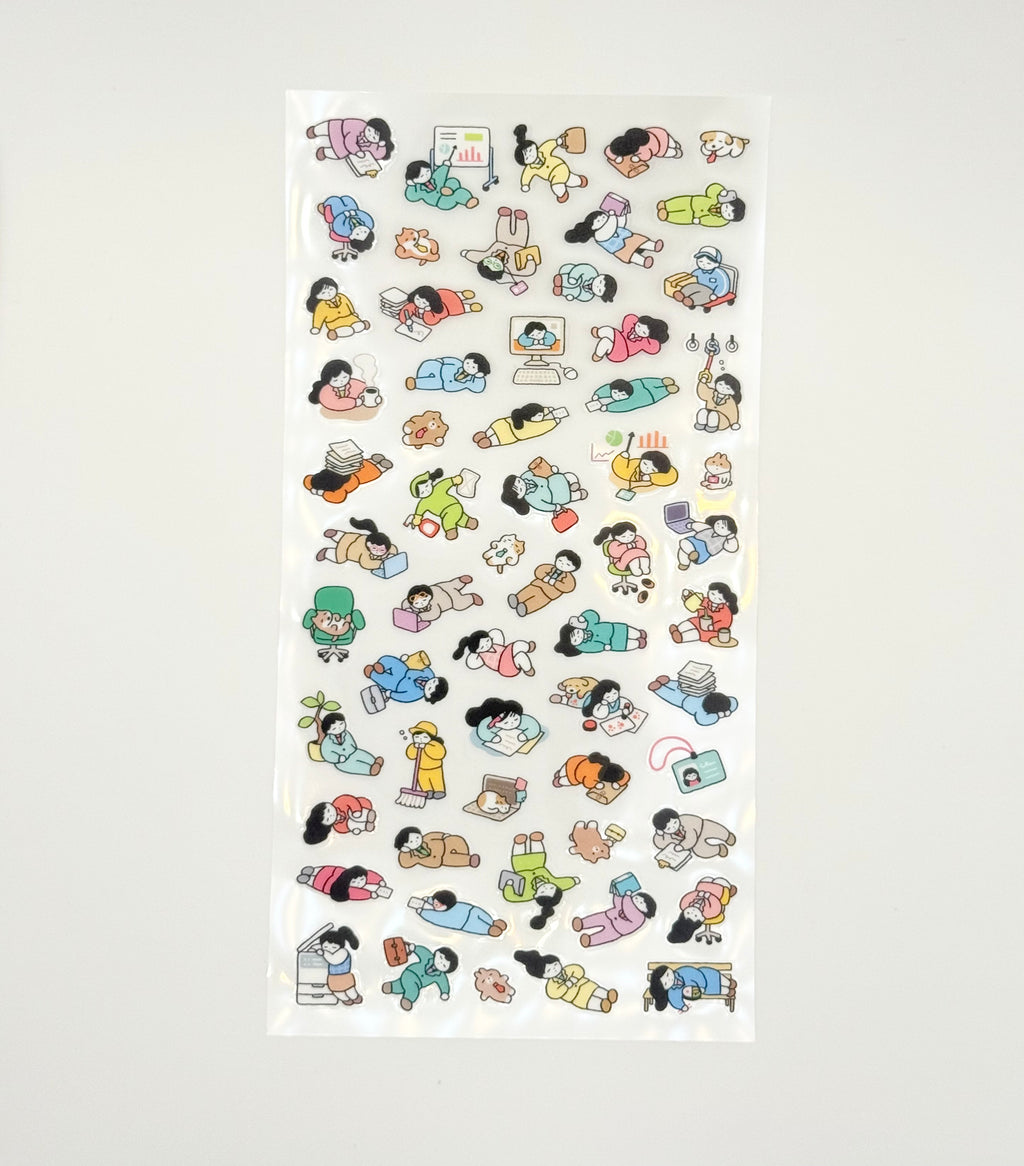 MindWave Sticker Sheet - Seals Original Designs - Weekday