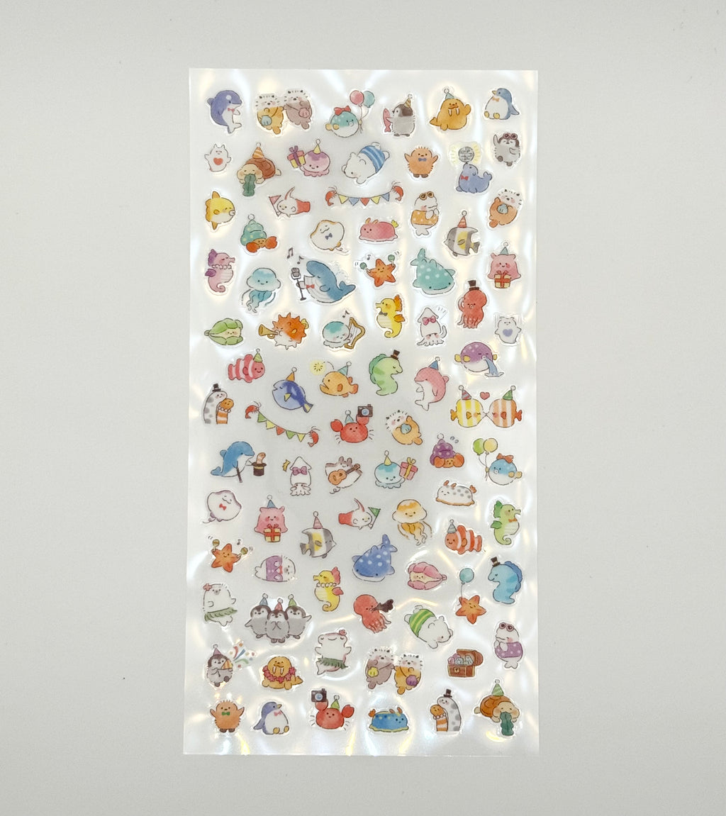 Mind Wave Sea Party Sticky Sheet