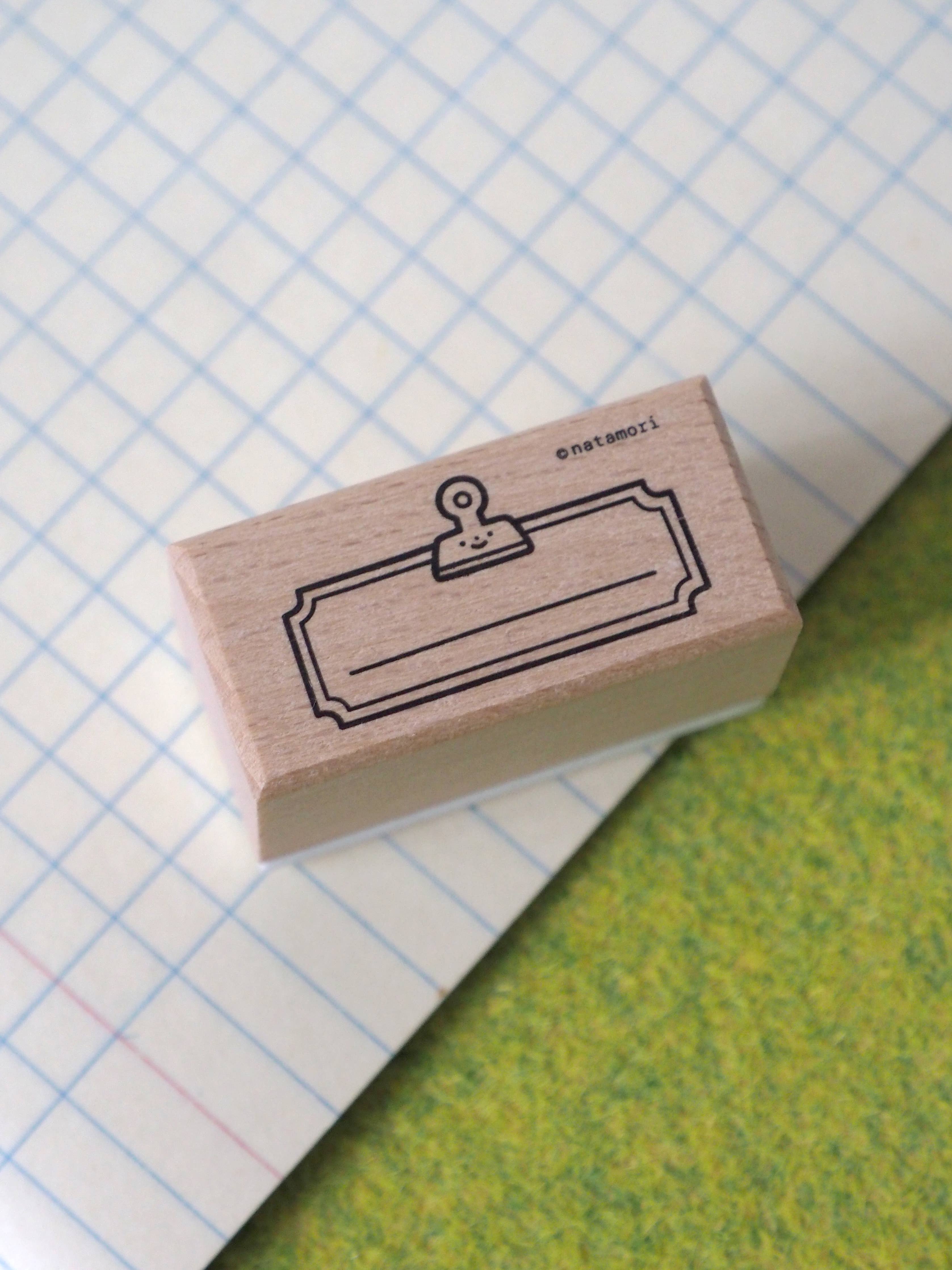 Note clip • stamp