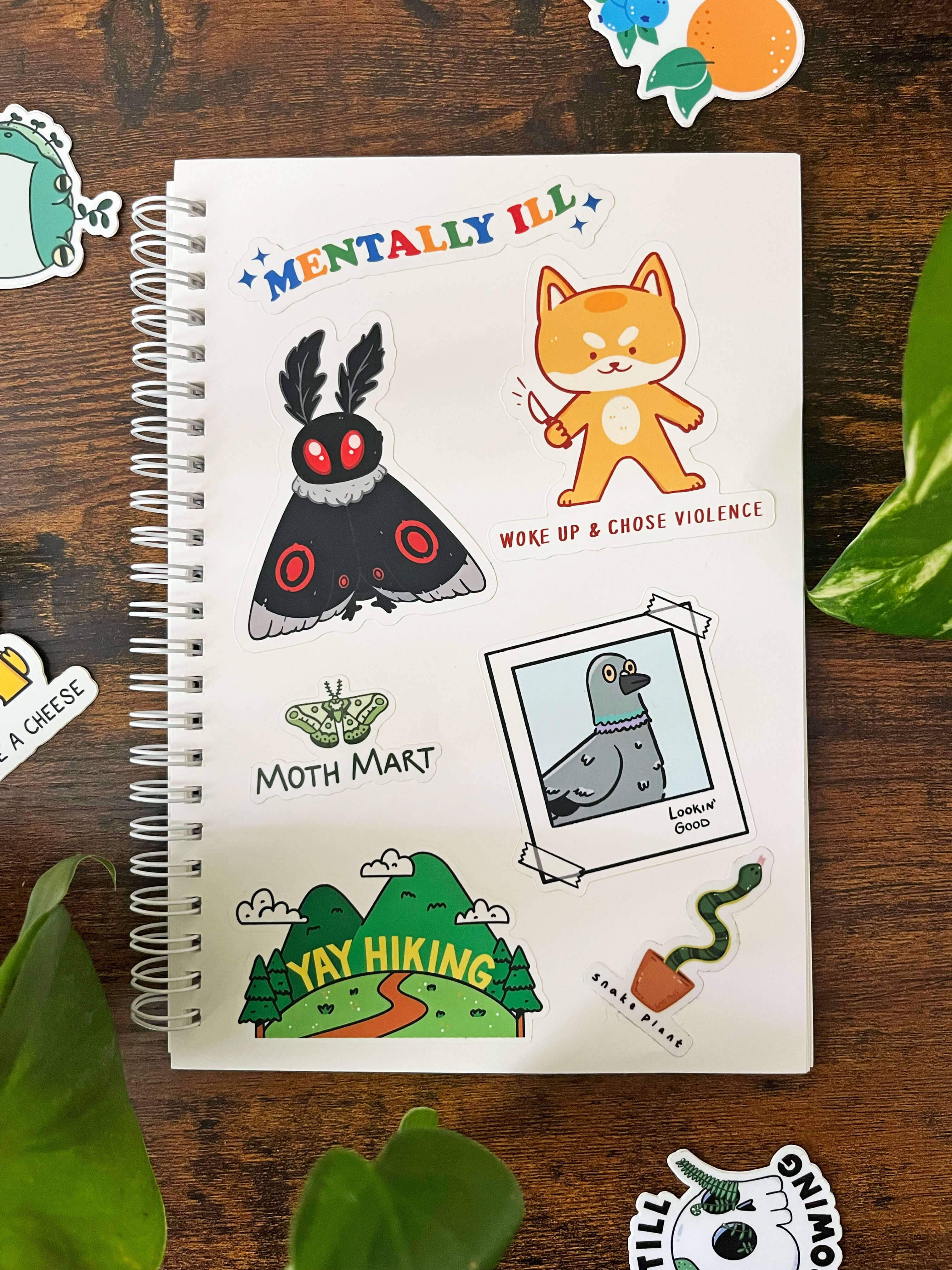 Butter Reusable Sticker Book