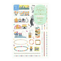 Yuru Log Sticker Sheet - Cat