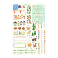 Yuru Log Sticker Sheet - Scandinavia
