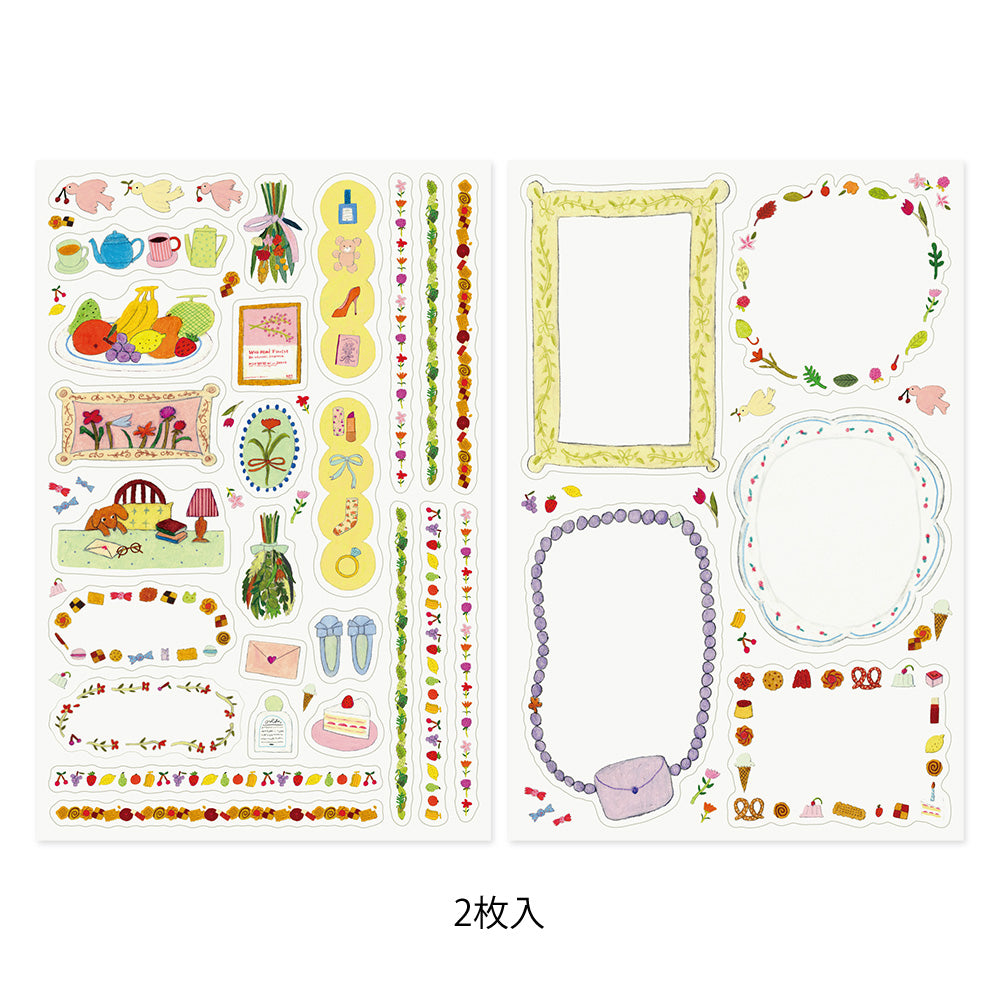Yuru Log Sticker Sheet - My Life