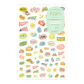 Yuru Log Sticker Sheet - Feeling