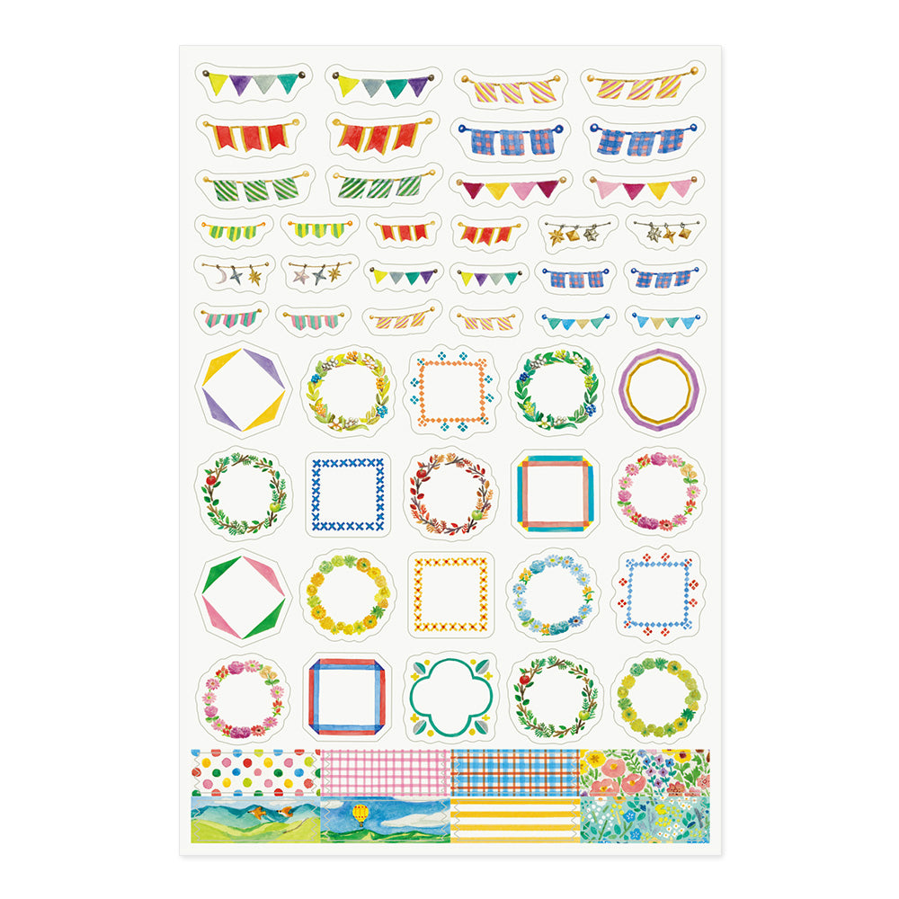 Yuru Log Sticker Sheet - Decoration
