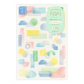 Yuru Log Sticker Sheet - Watercolor
