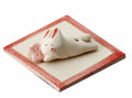 Resting Rabbit & Sakura Incense Stick Holder