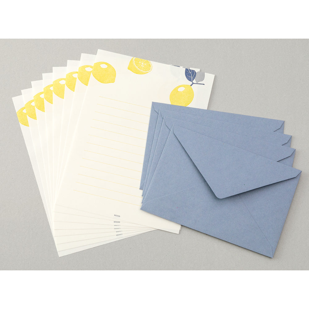 Midori Letterpress Letter Set