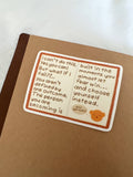 Bear's Imposter Syndrome Die Cut Sticker