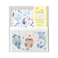 Midori Mini Letter Set - Sea Otters & Flowers