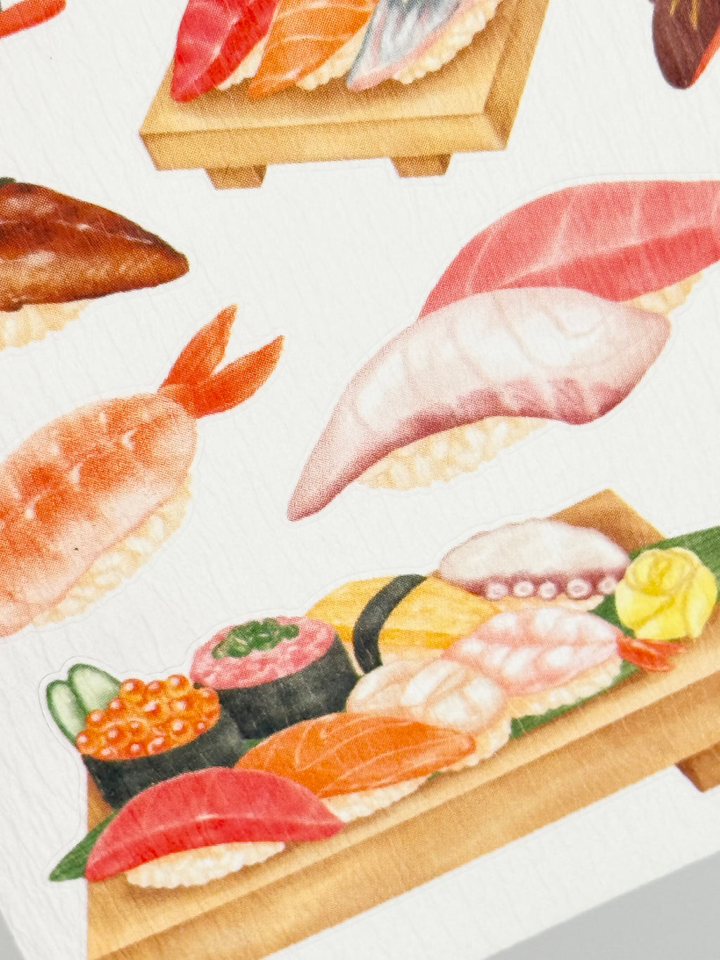 Mind Wave Iroha Seal Sticker Sheet - Sushi