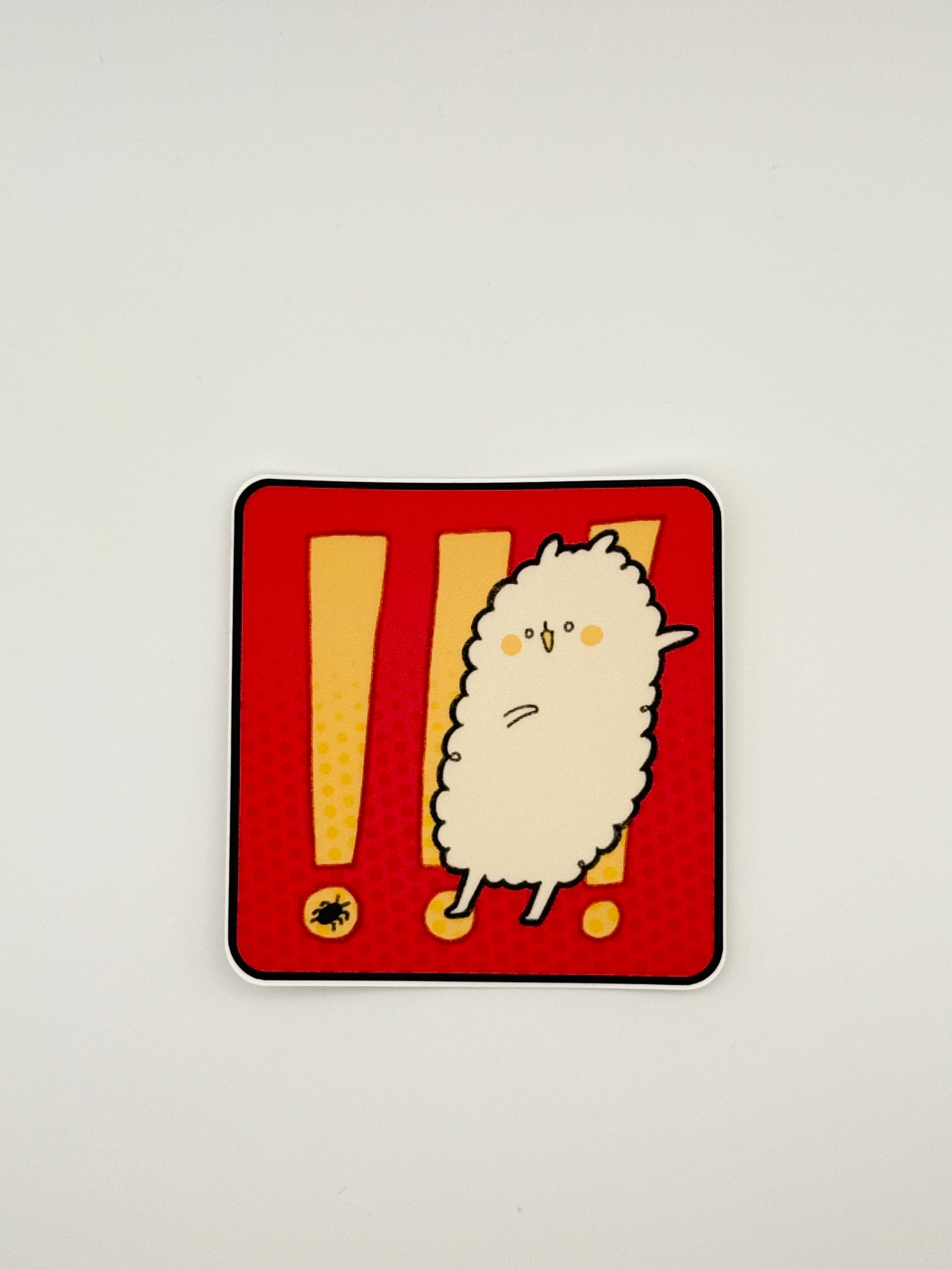 Roach Scare Sticker