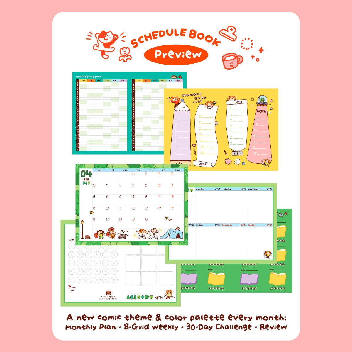 2027 Planner: B6 Schedule Book - The Little Things