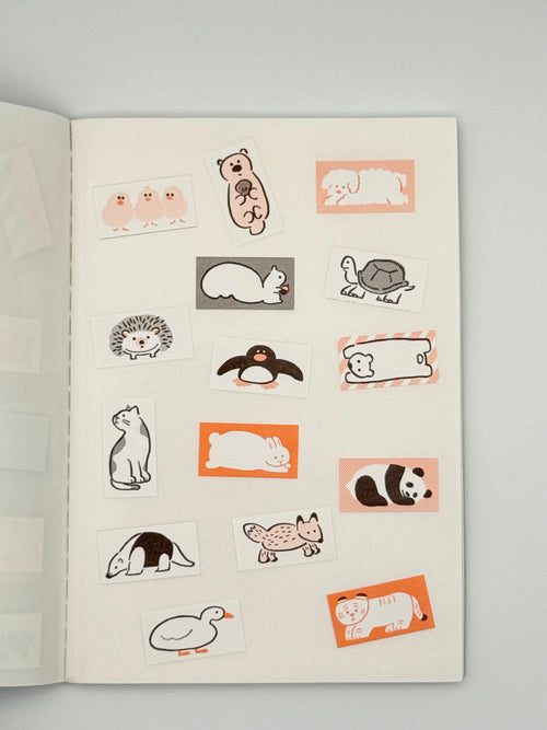 Beverly Baum Deco Labeler Roll Stickers - Animals