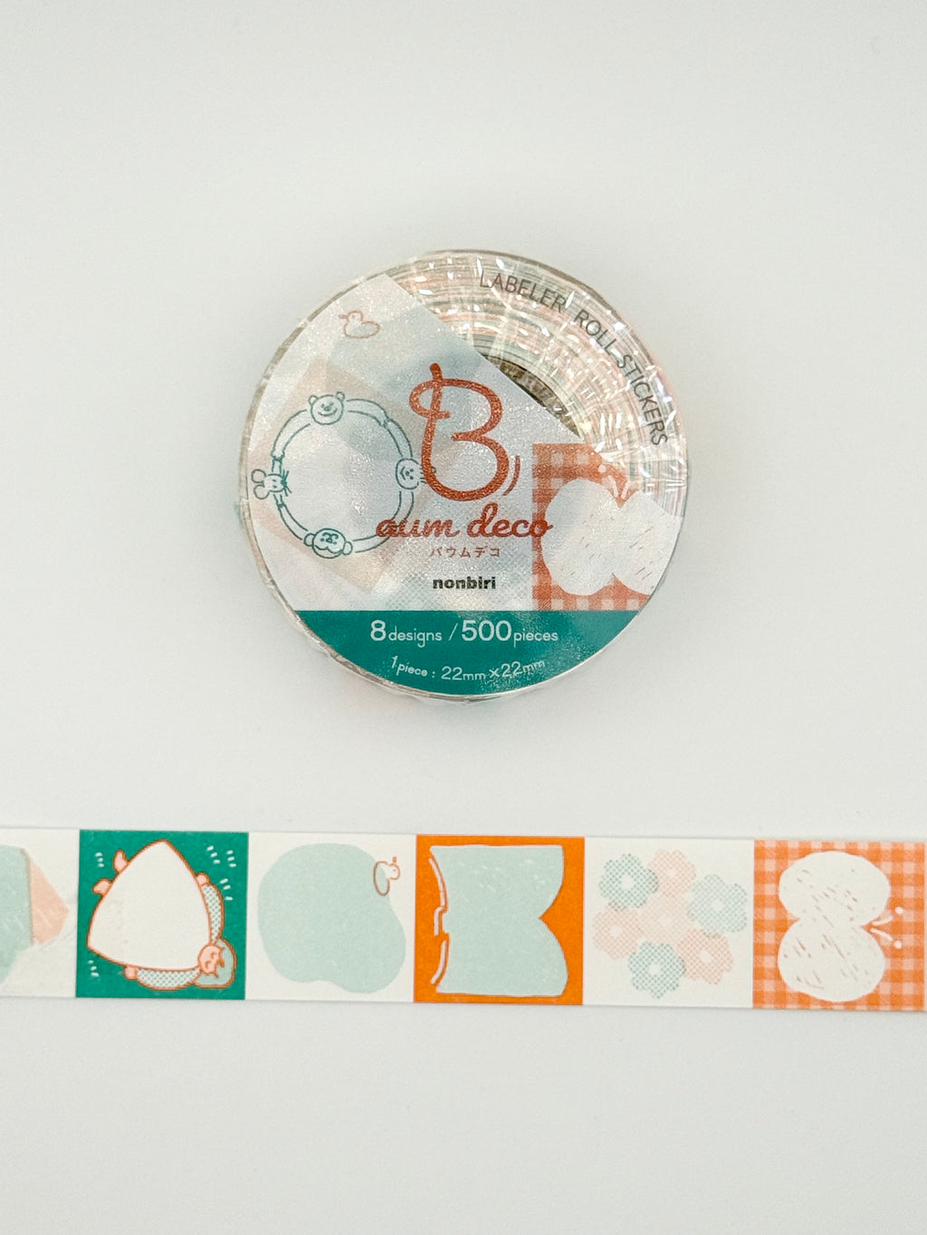Beverly Baum Deco Labeler Roll Stickers - Relaxed