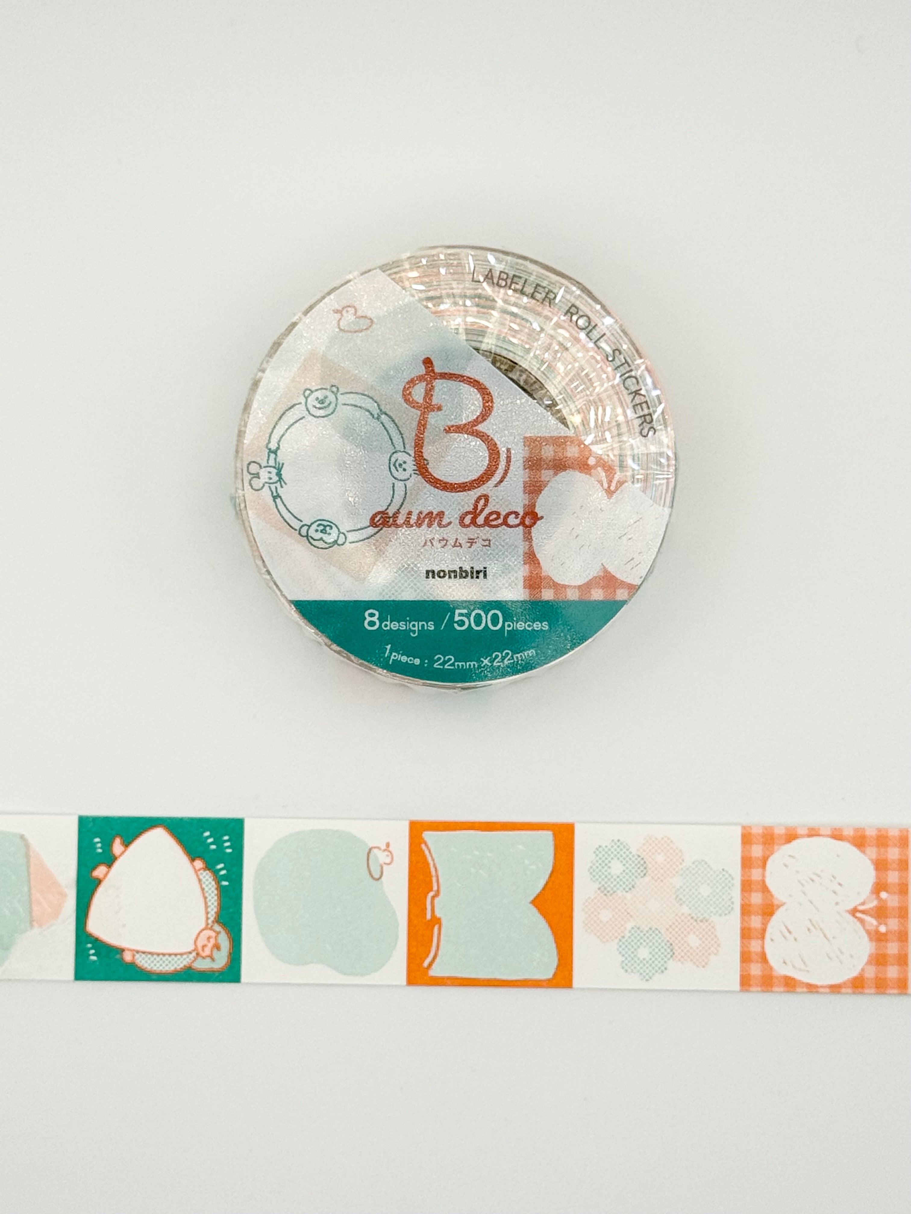 Beverly Baum Deco Labeler Roll Stickers - Relaxed