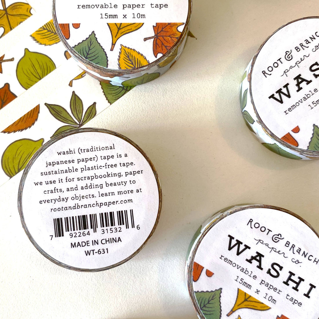 Autumn Leaves Washi Tape