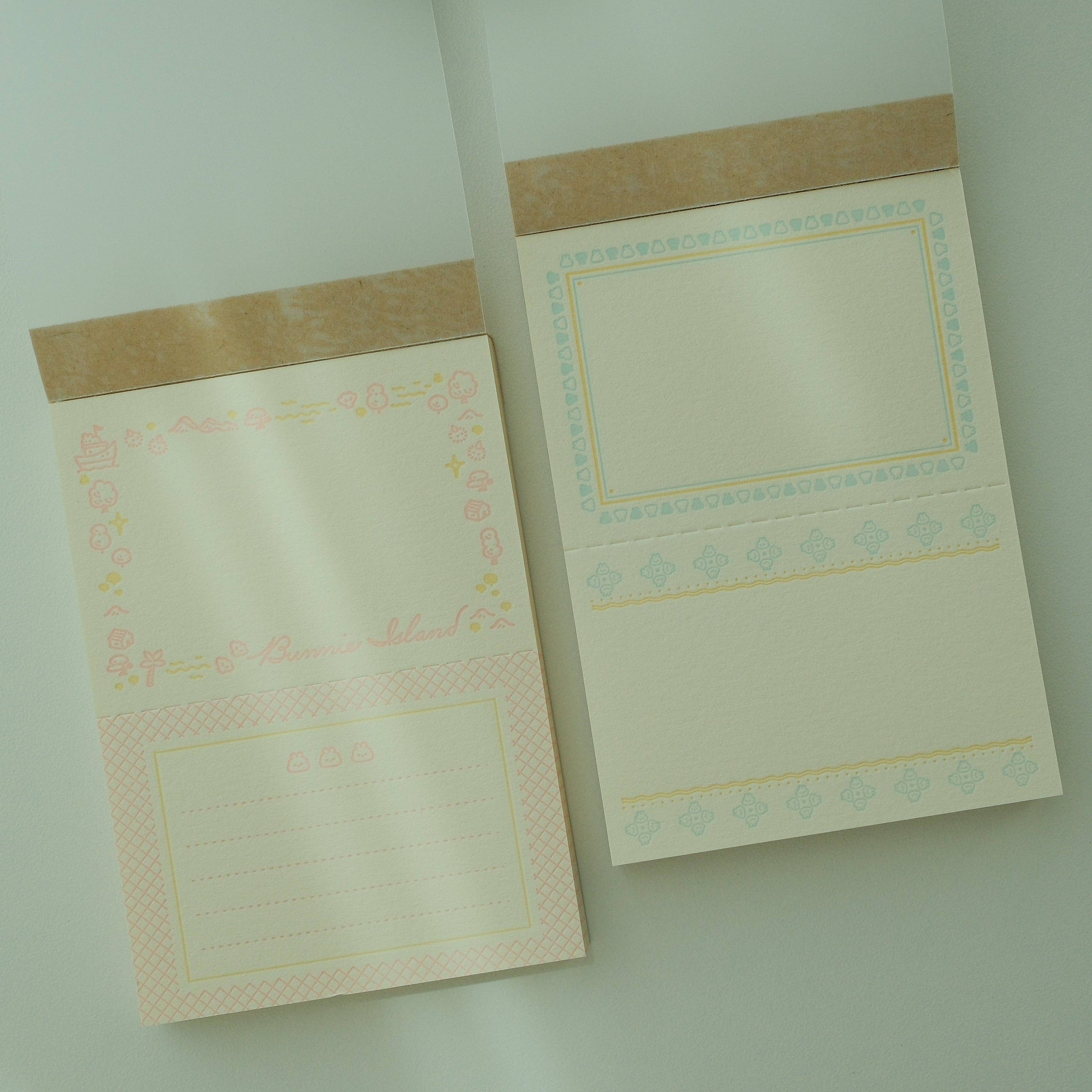 2jingis2jing Letterpress Memo Pad