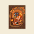 4x6" Cozy Winter - Shimmer Mini Print