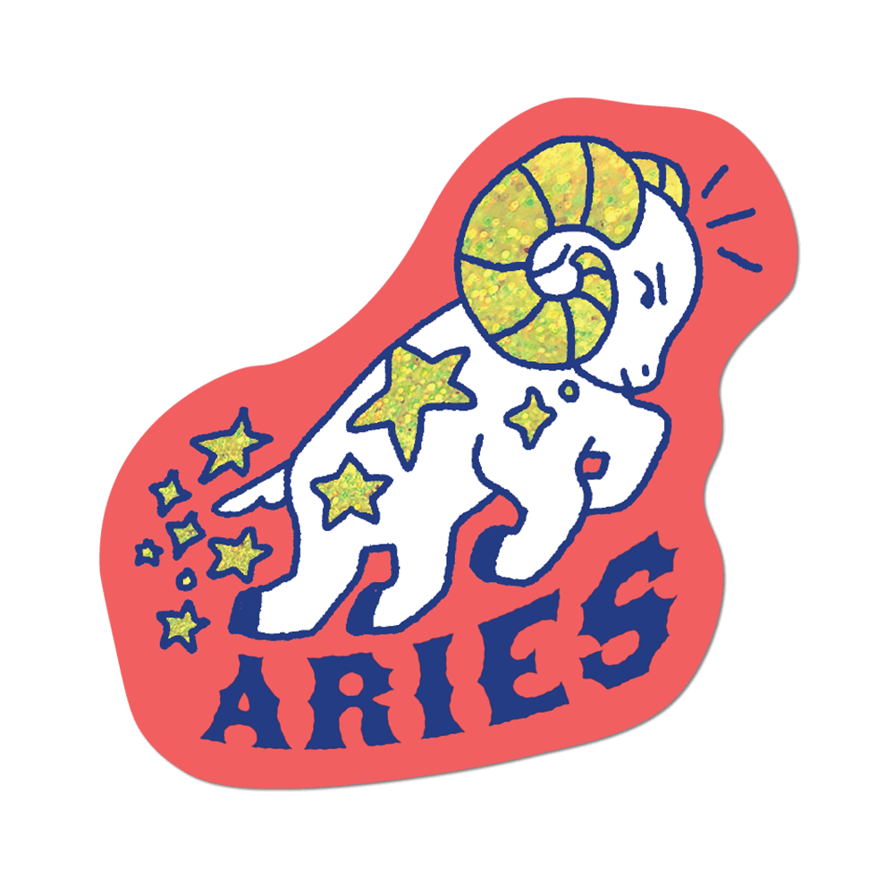 Aries Die-Cut Sticker