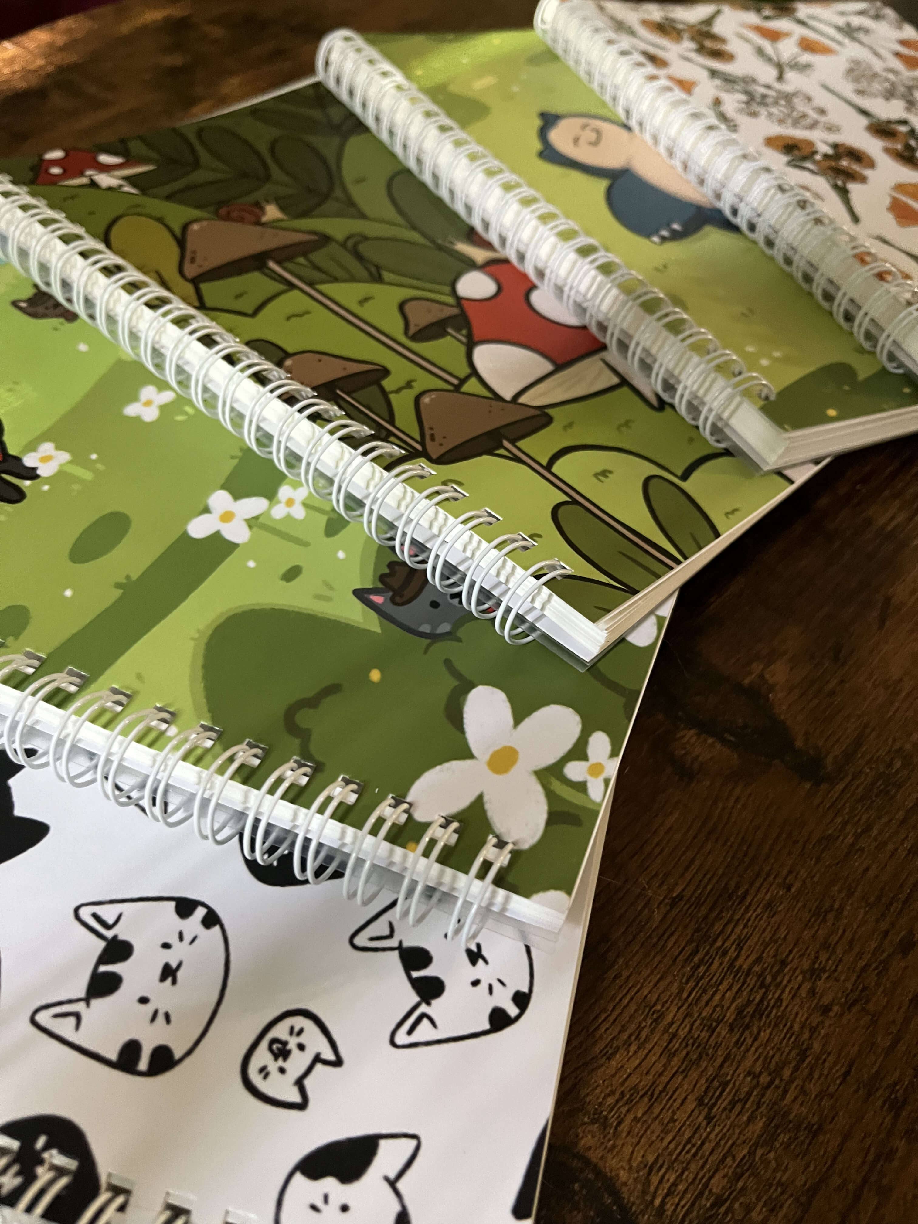 Moth Mart - Flower Reusable Sticker Book