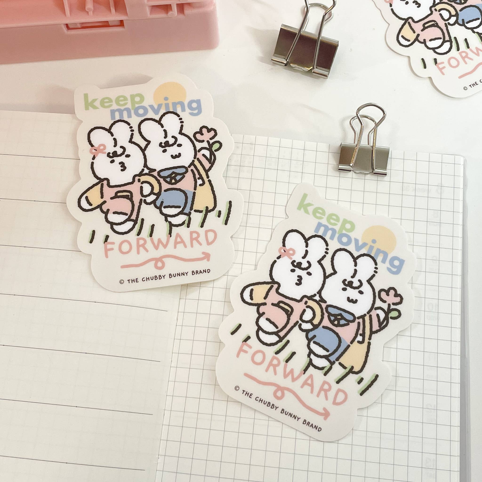 Keep Moving Forward - Vinyl Sticker