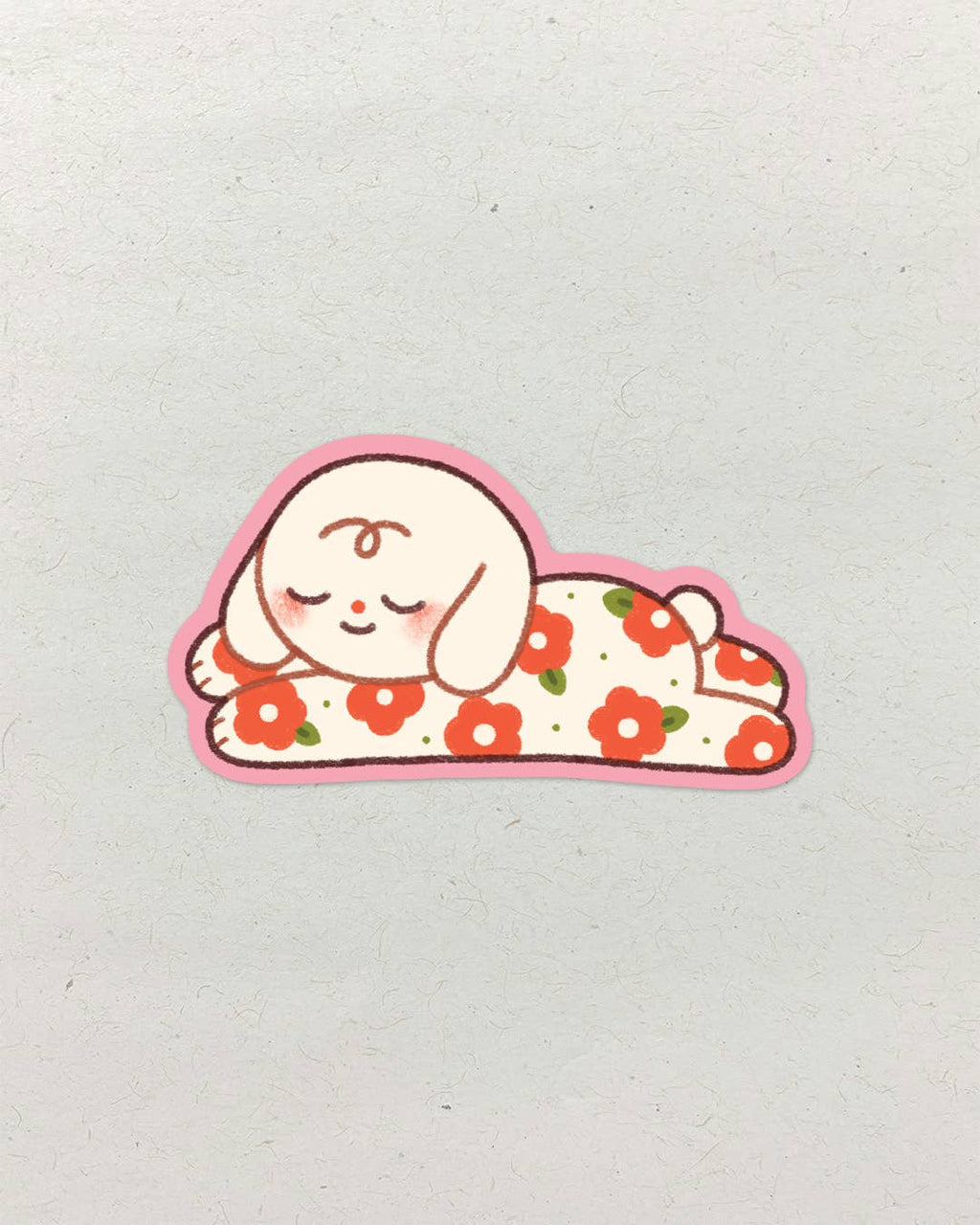 Sleepy Puppy • Single Kiss Cut Vinyl Sticker