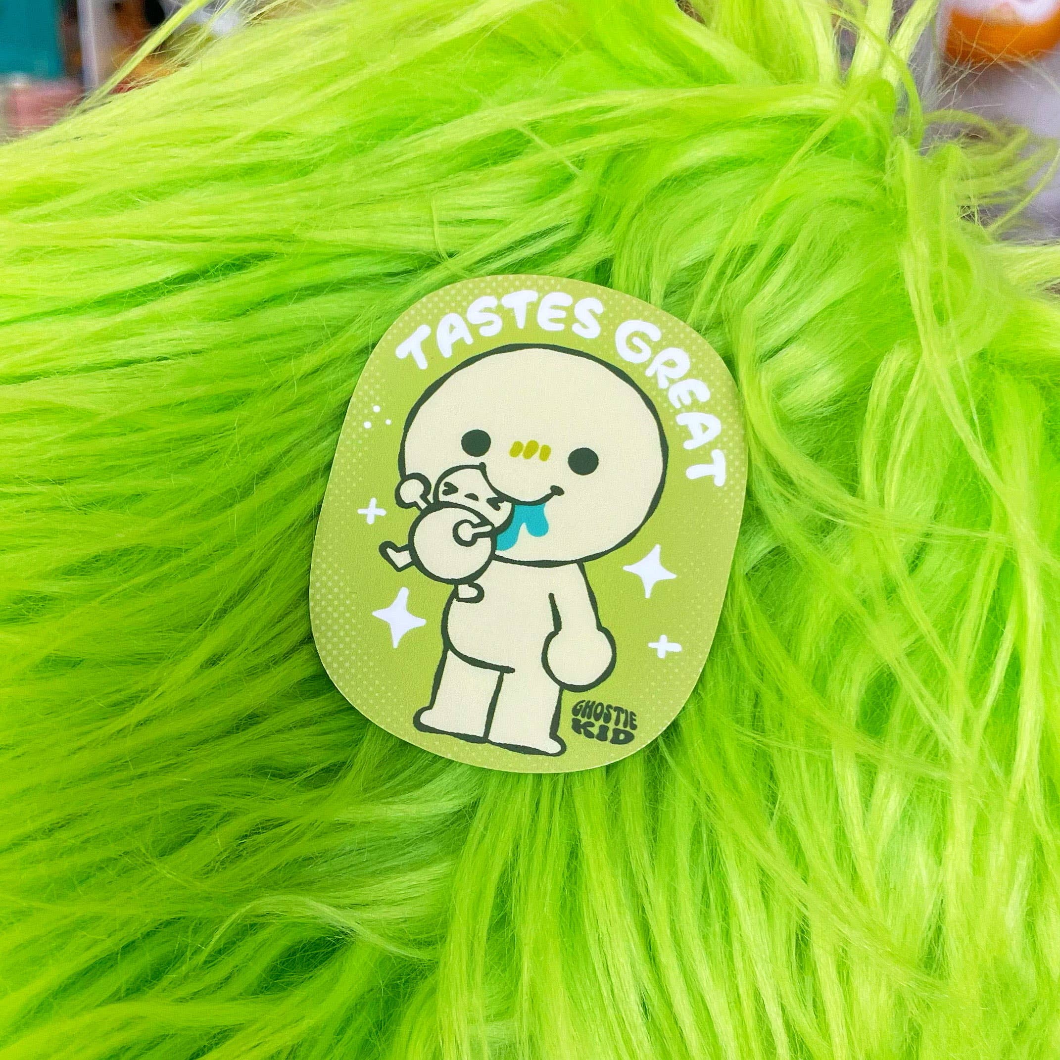 Smisky Tastes Great! - Vinyl Sticker