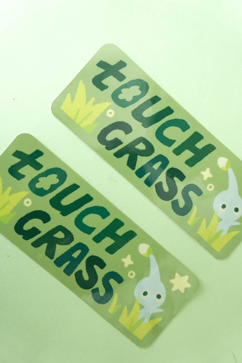 Pikmin touch grass