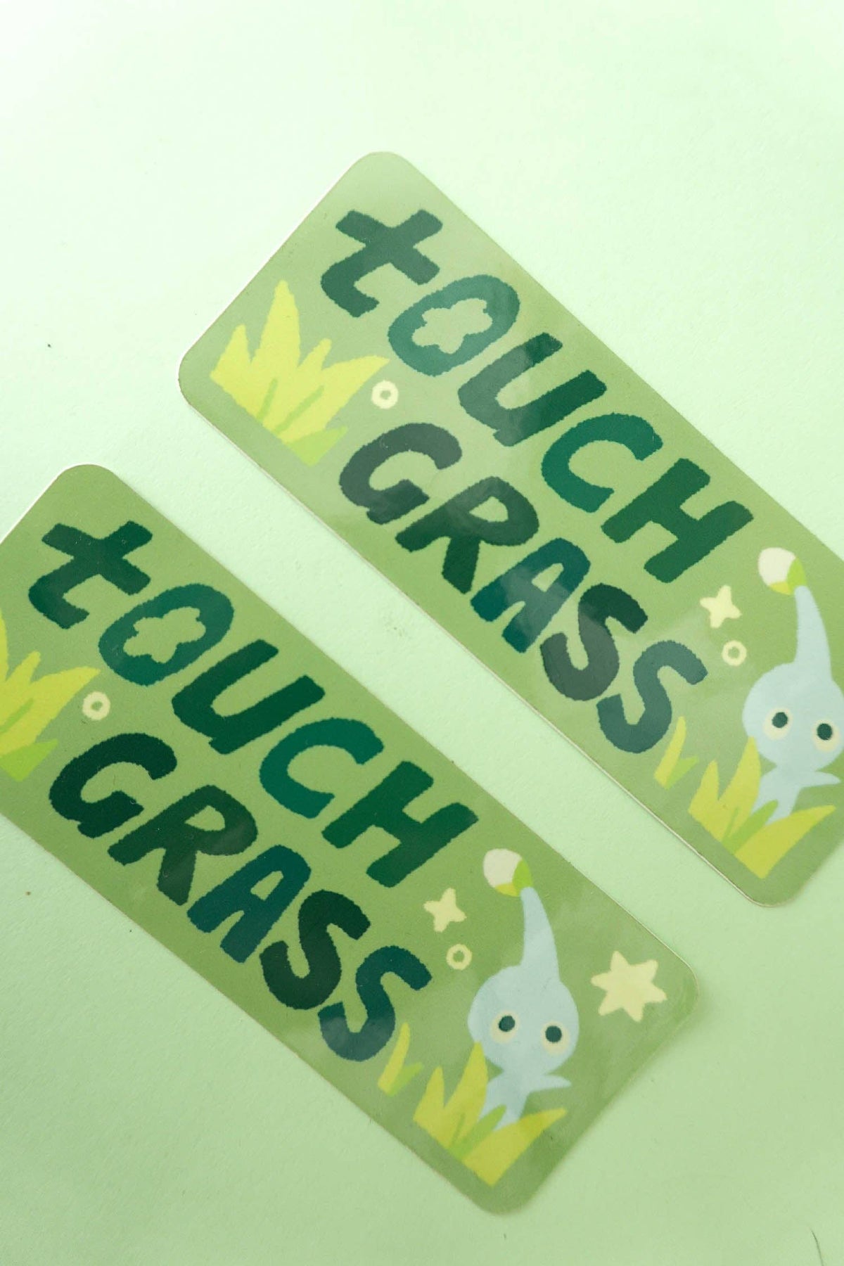 Pikmin touch grass