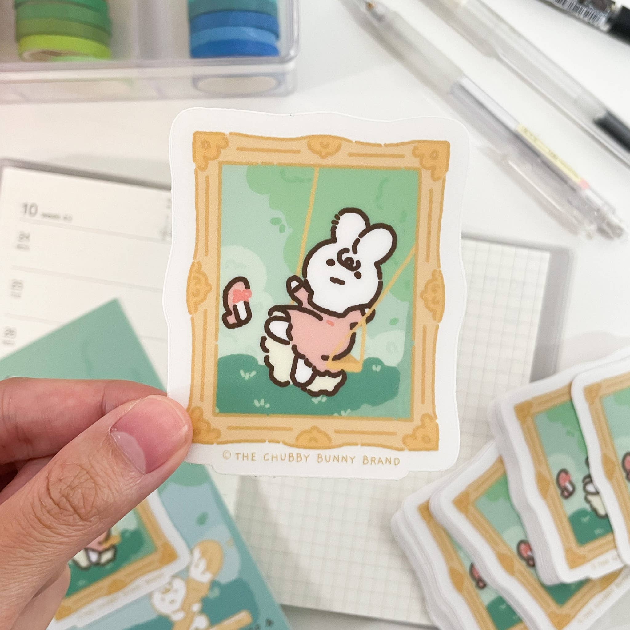 The Swing Vinyl Sticker