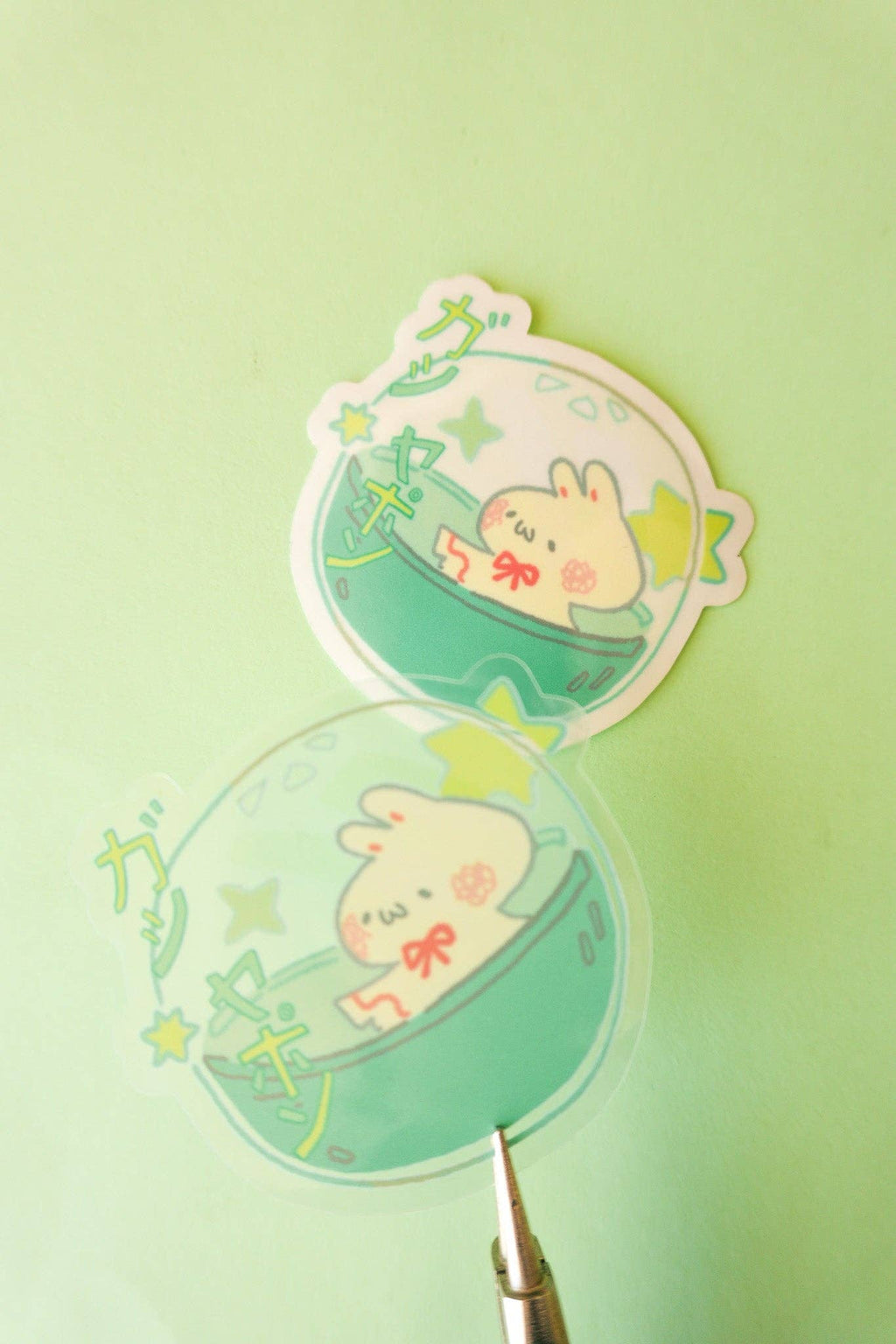 Gachapon Trinket Vinyl Stickers