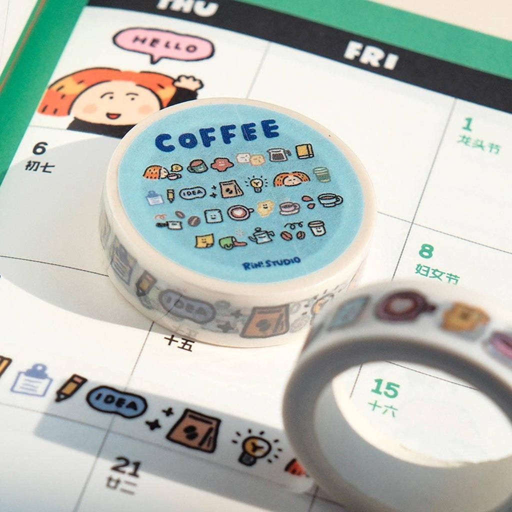 Coffee mini Washi Tape