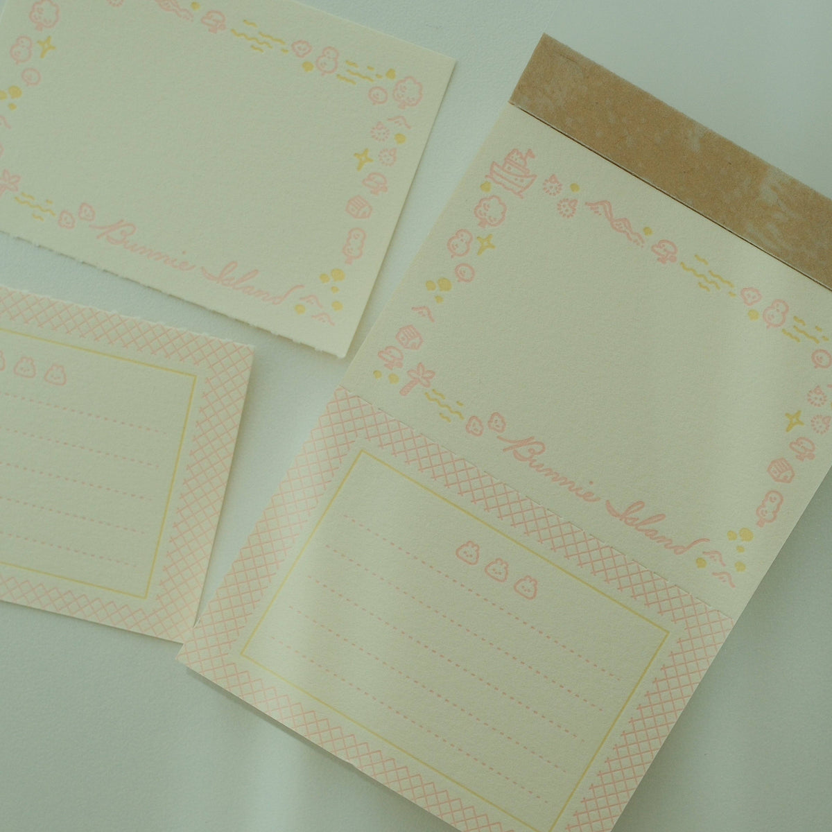 2jingis2jing Letterpress Memo Pad