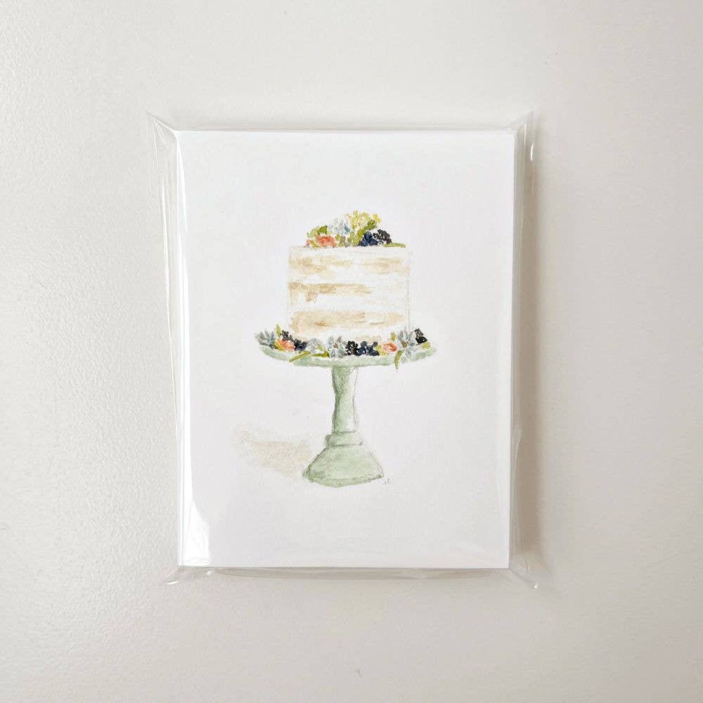 Emily Lex Studio - Cake notecard