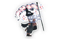 Trans Wolf Sticker – Queer Cuties Medieval Pride