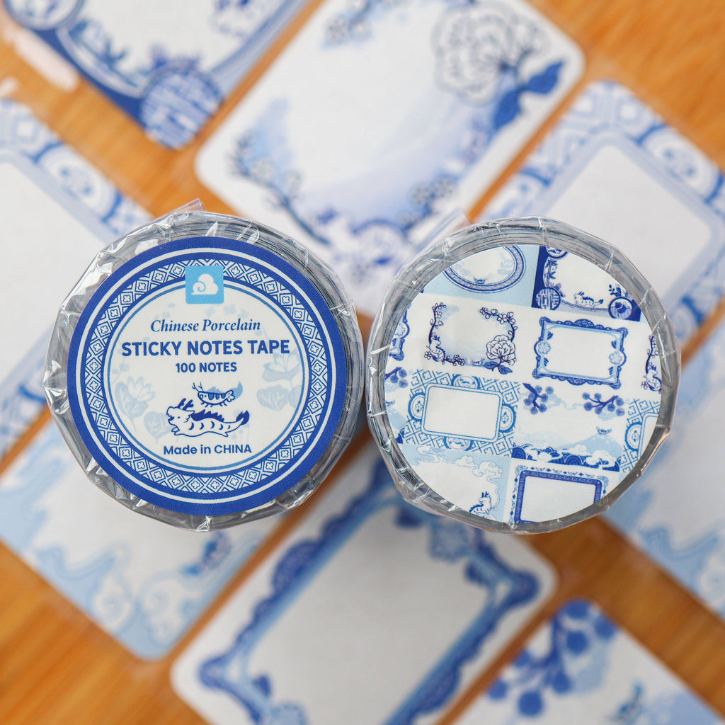 Paper Roll Labels  - Chinese Porcelain