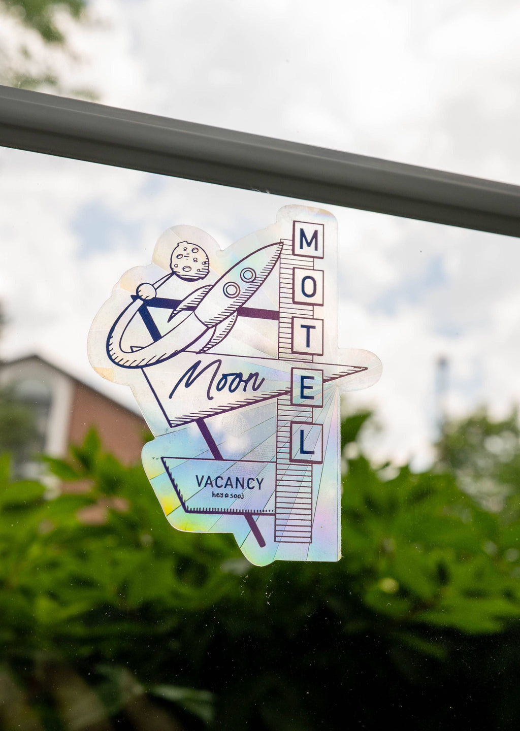 Moon Motel Rainbow Maker Decal Sun Catcher