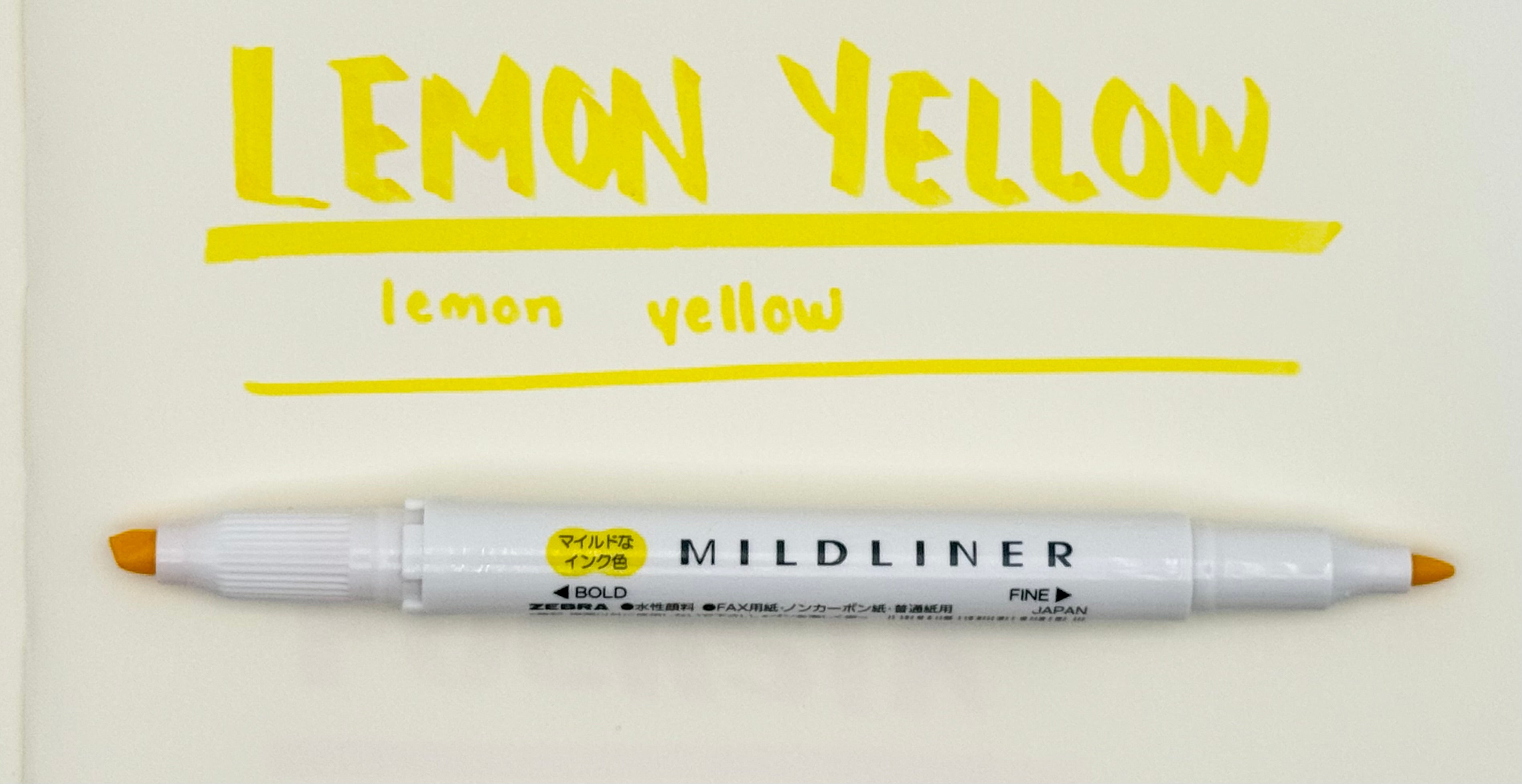 Zebra Mildliner Mild Highlighter