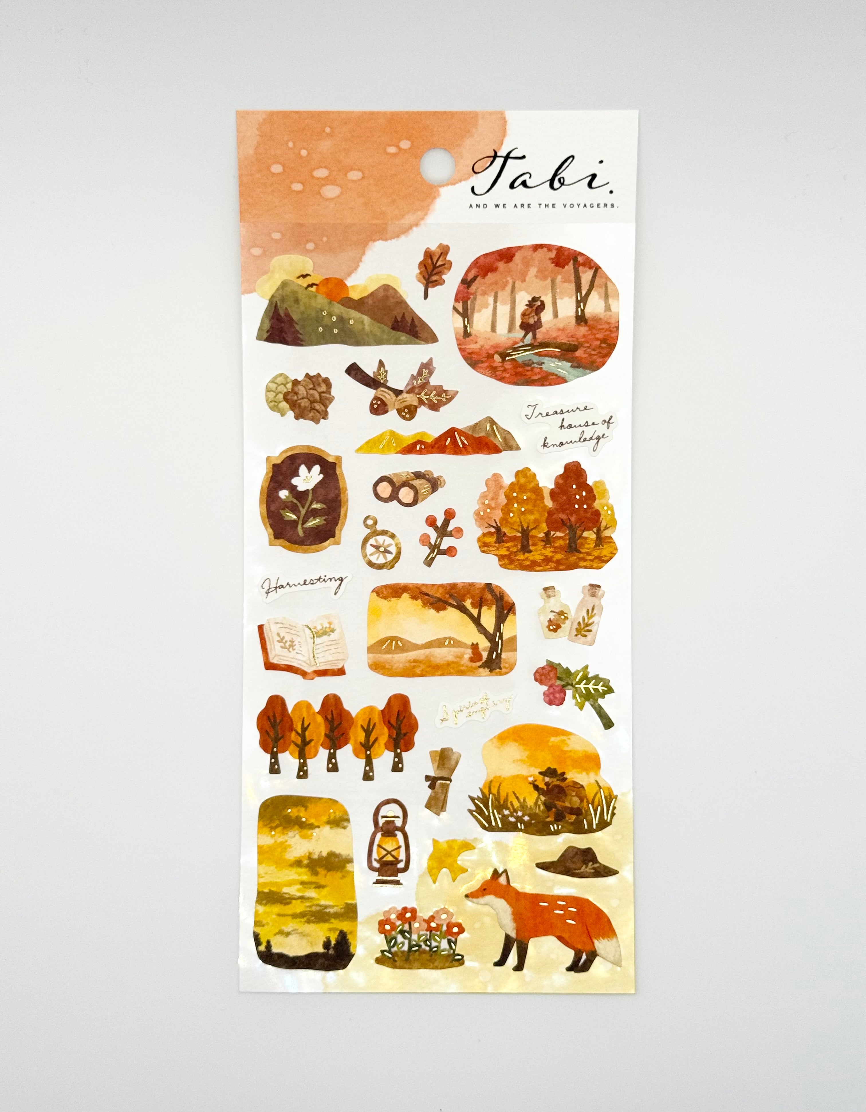 MindWave Tabi Series Sticker Sheet - Twilight Country