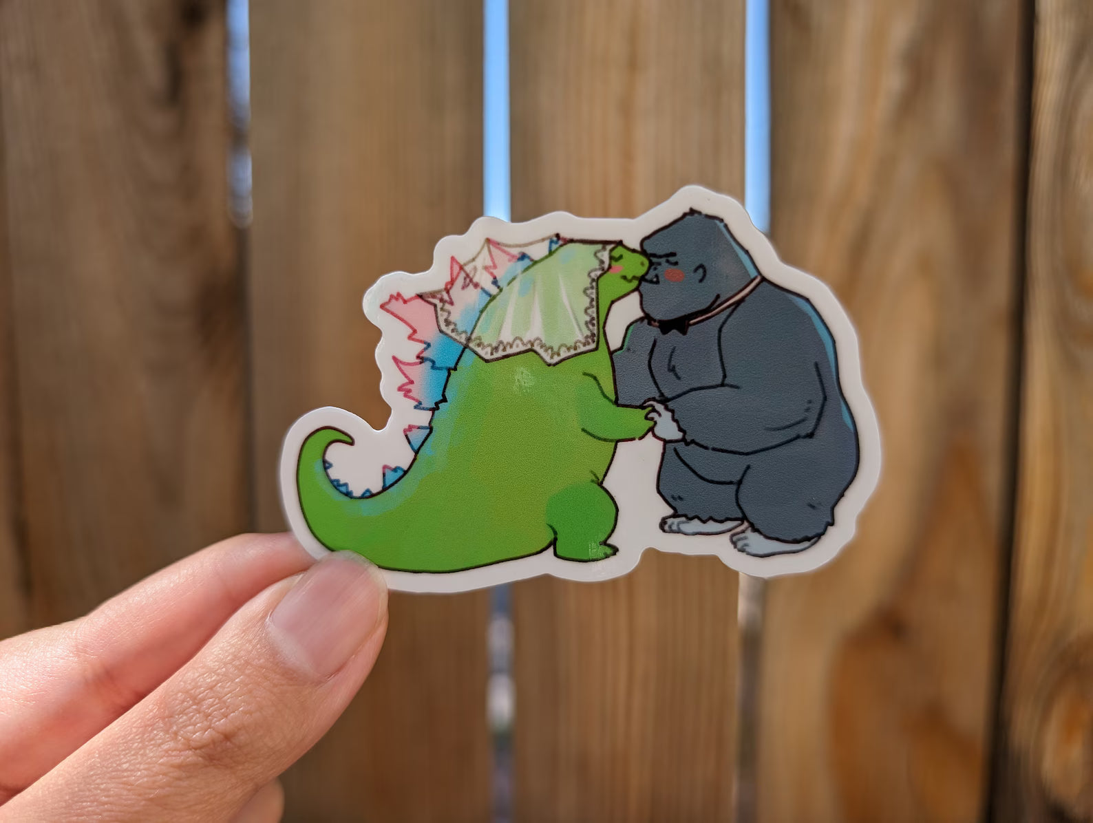 Lizard x Monke Vinyl Sticker