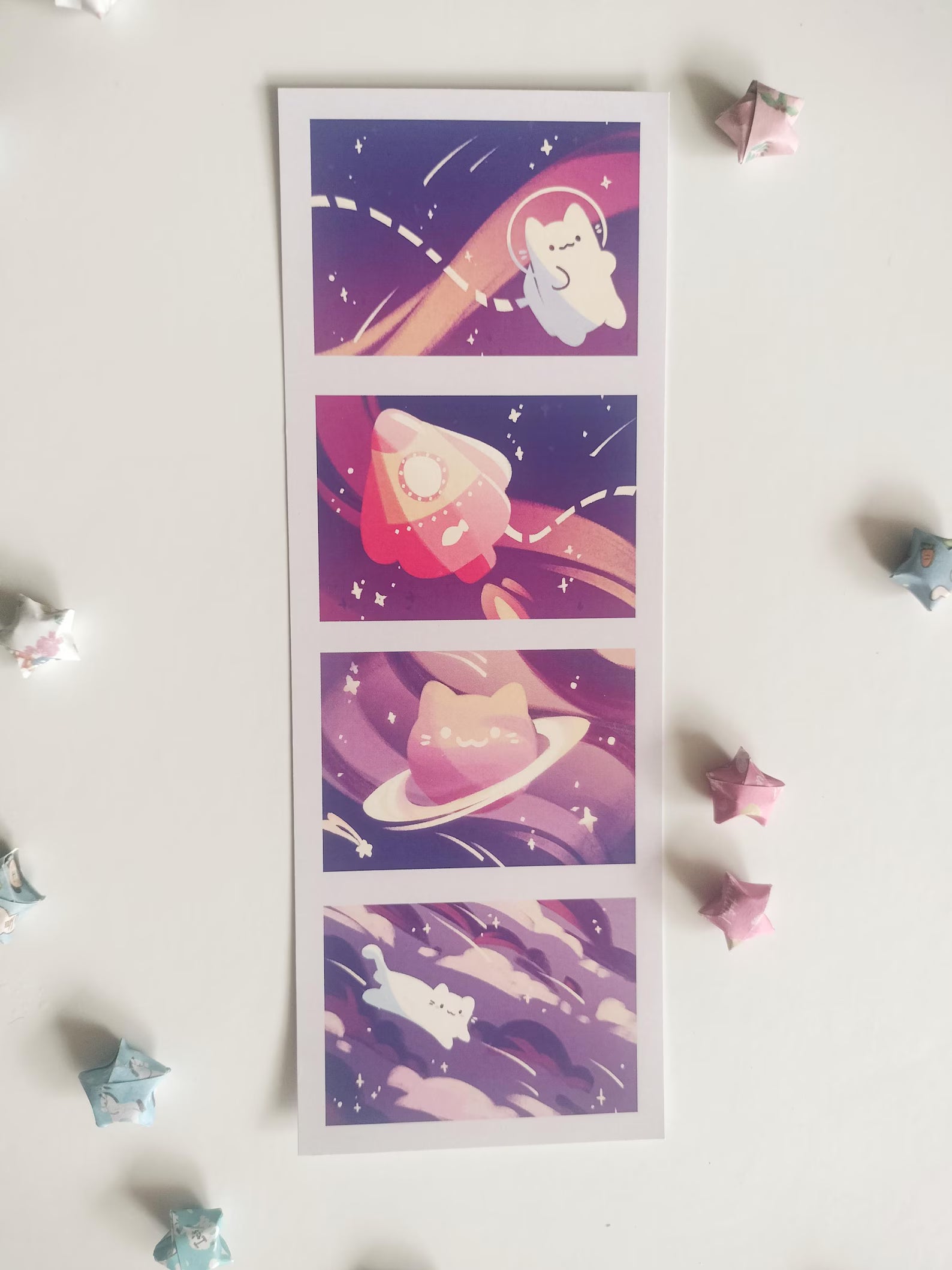 Space Cat Bookmark