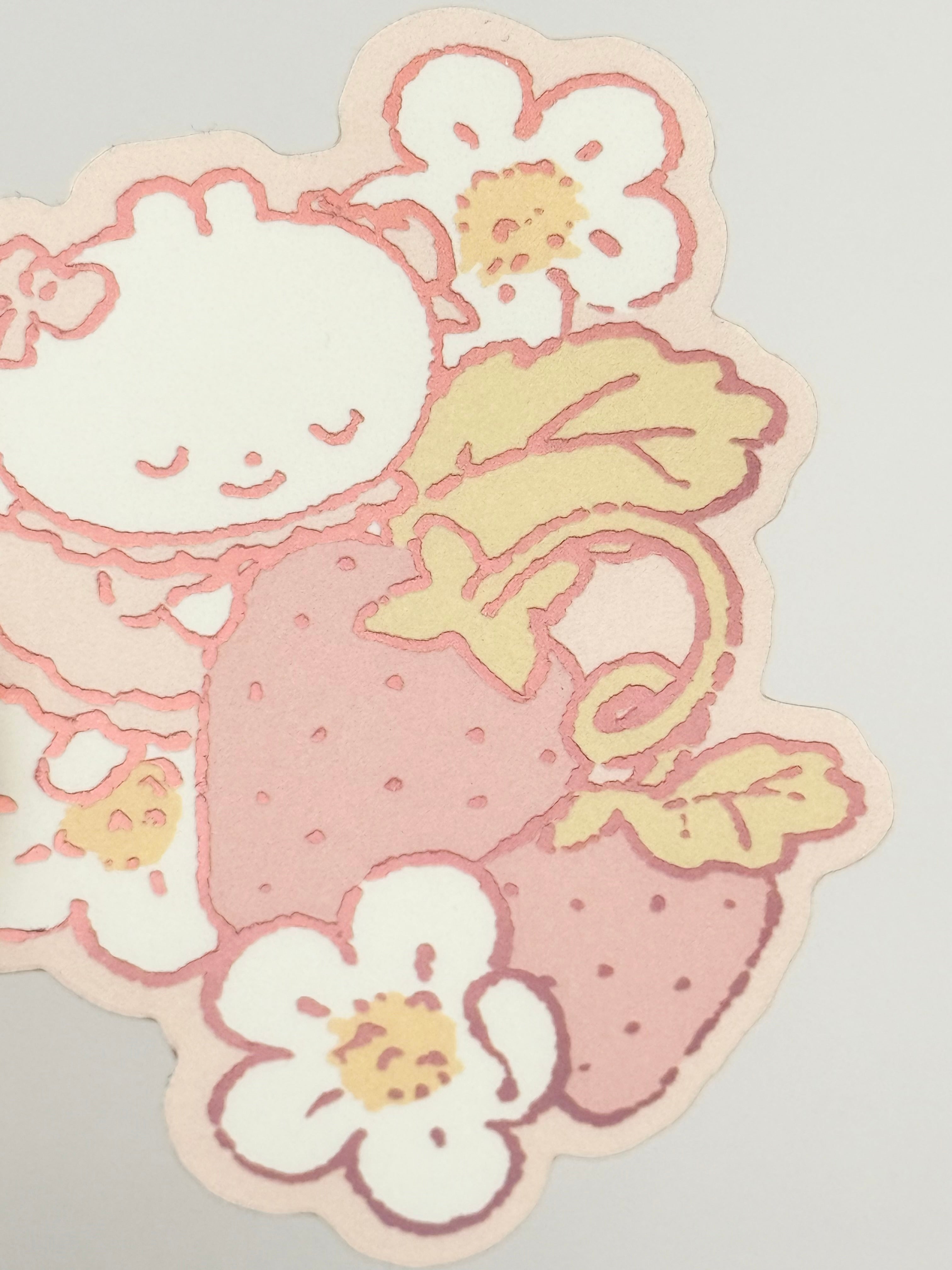 Coquette Bun Sticker